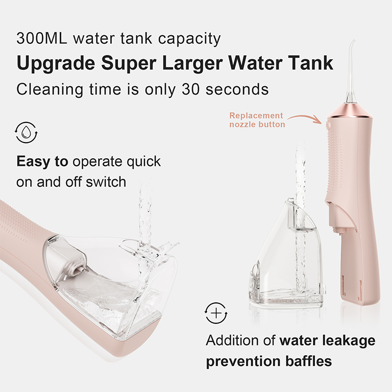 Pulse Household Electric Water Flosser Dental Calculus Water Flosser Oral Care Tool Home Teeth Cleaning